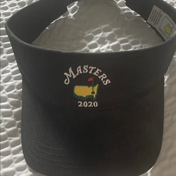 American Needle Black Visor with Masters Logo - Picture 5 of 5